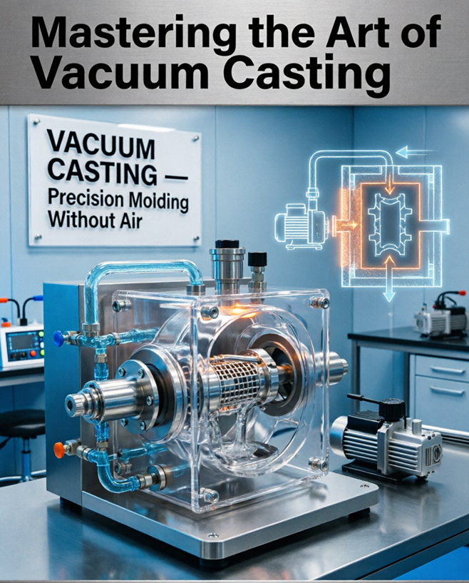 Comprehensive Analysis of Vacuum Casting Process: The Secret to Delivering 100 Sets of Small-Batch Plastic Parts in 5 Days