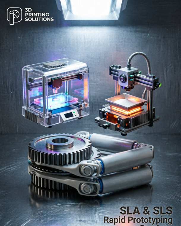 SLA and SLS 3D Printing Rapid Prototyping Services: An Efficient Tool for Accelerating Product Innovation